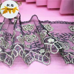 水溶金銀絲與鏤空蕾絲花邊 楓格花邊在義烏國際商貿城的創(chuàng)新與商機